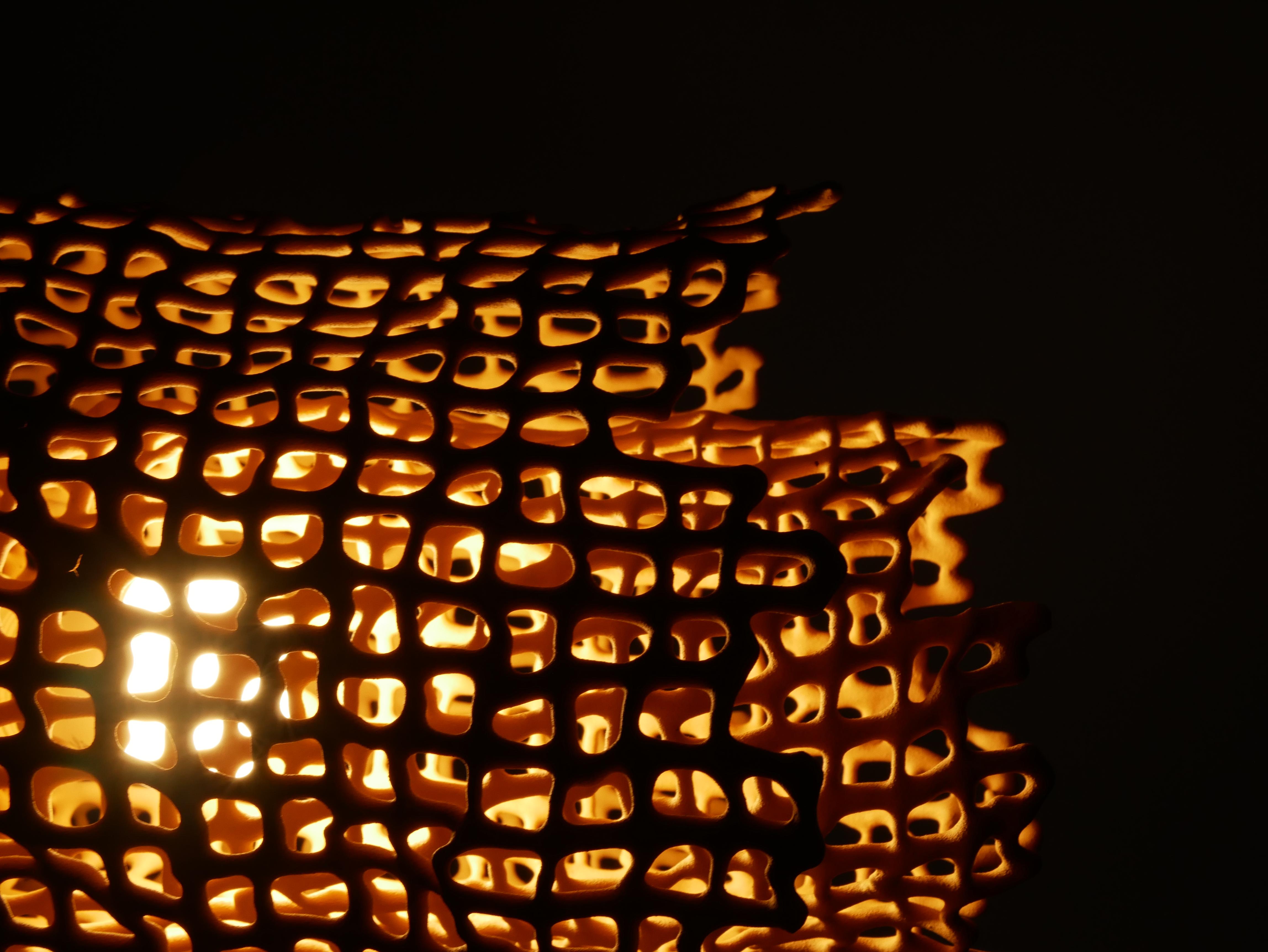 French Coral Lamp by Dzovag Kotchian For Sale