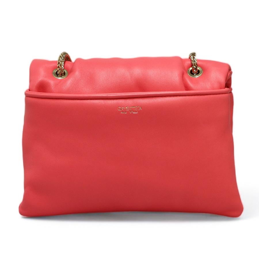 Women's Coral Leather Airbag Bag GIAMBATISTA VALLI For Sale