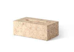 Coral Marble Rectangular Tissue Box