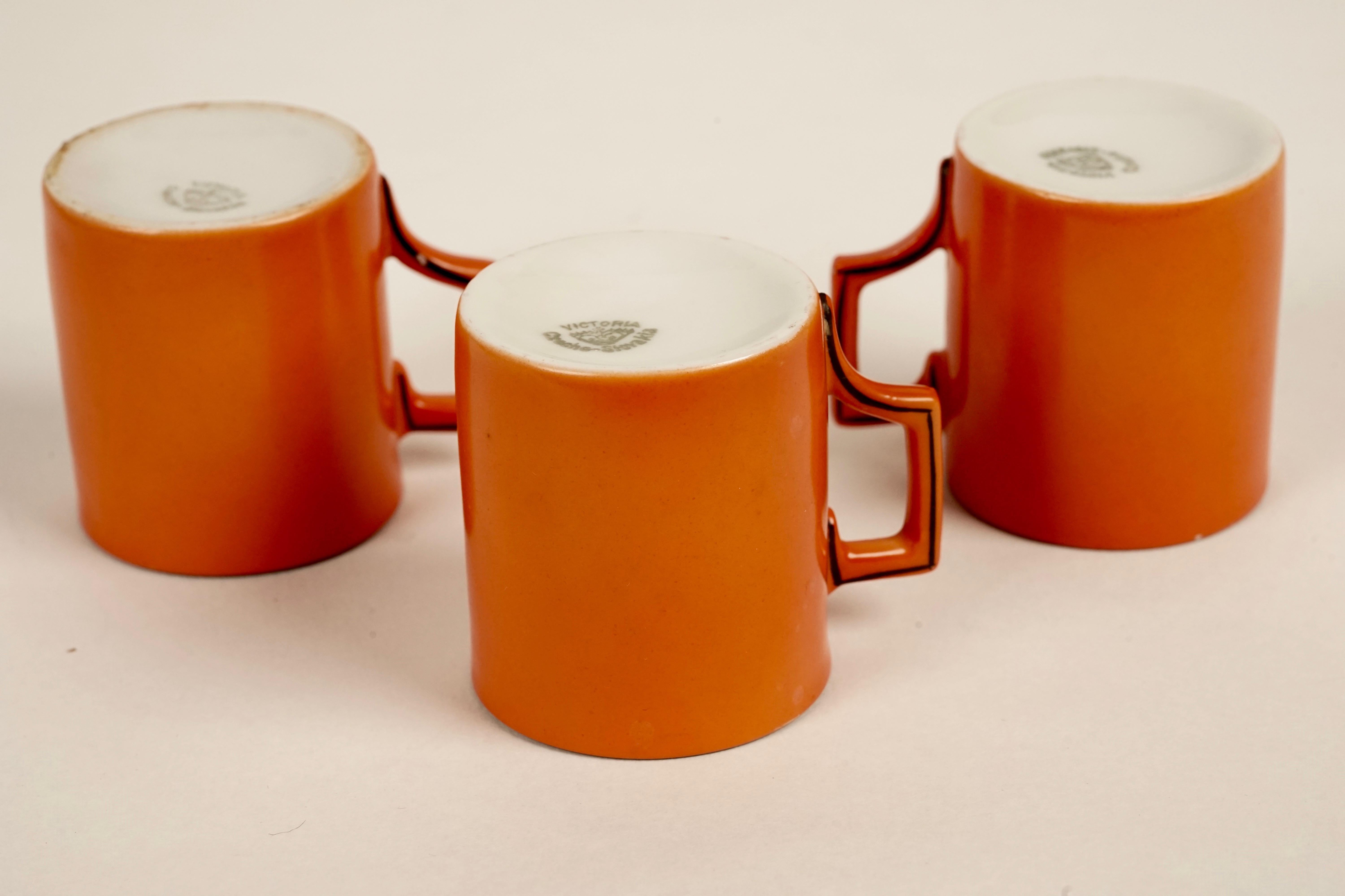 Coral Mokka Set in Style from Dorothy Draper from 1930s For Sale 3