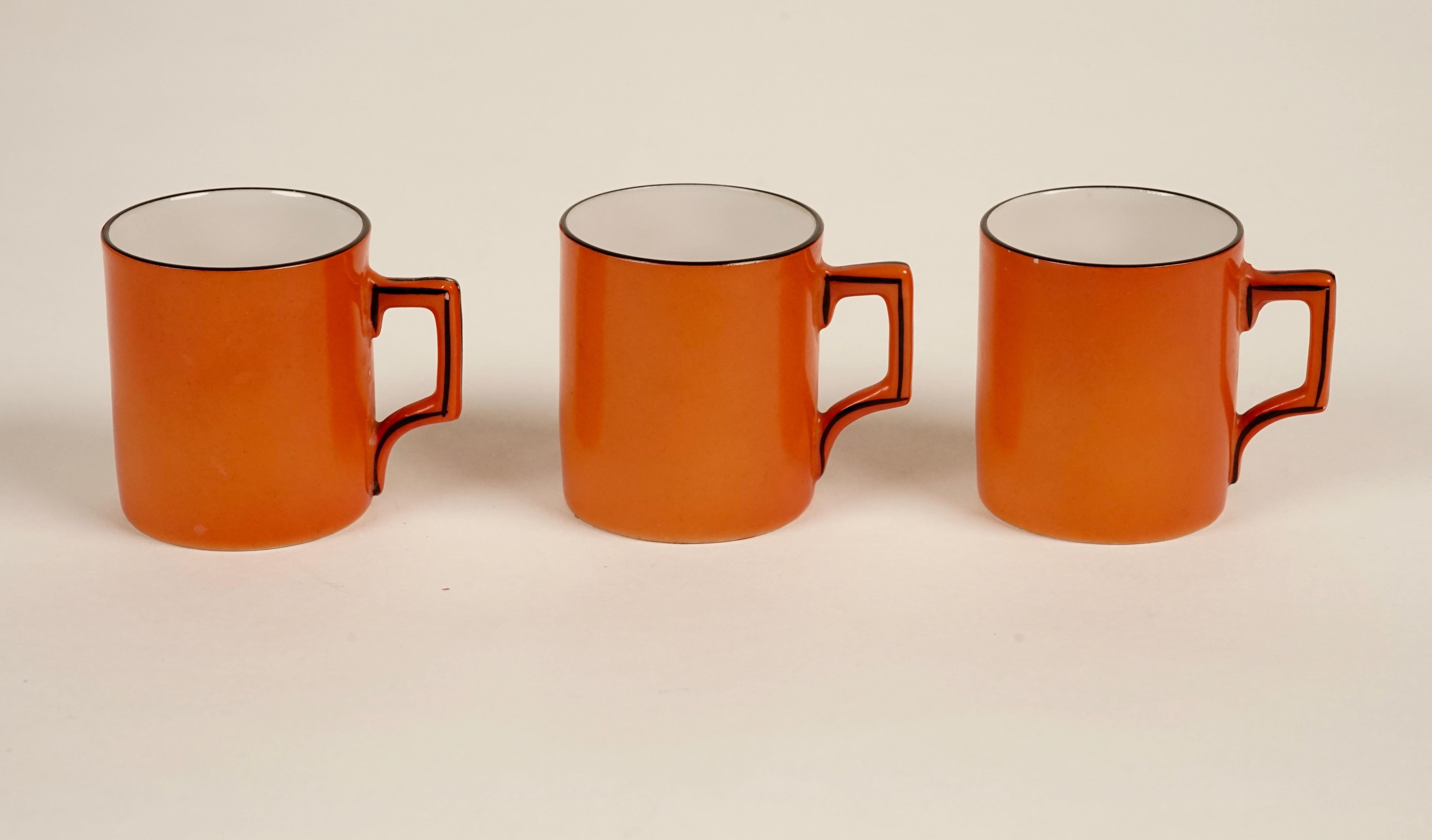 Coral Mokka Set in Style from Dorothy Draper from 1930s For Sale 1