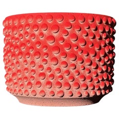 Macetero Ombre Coral Organic Dot