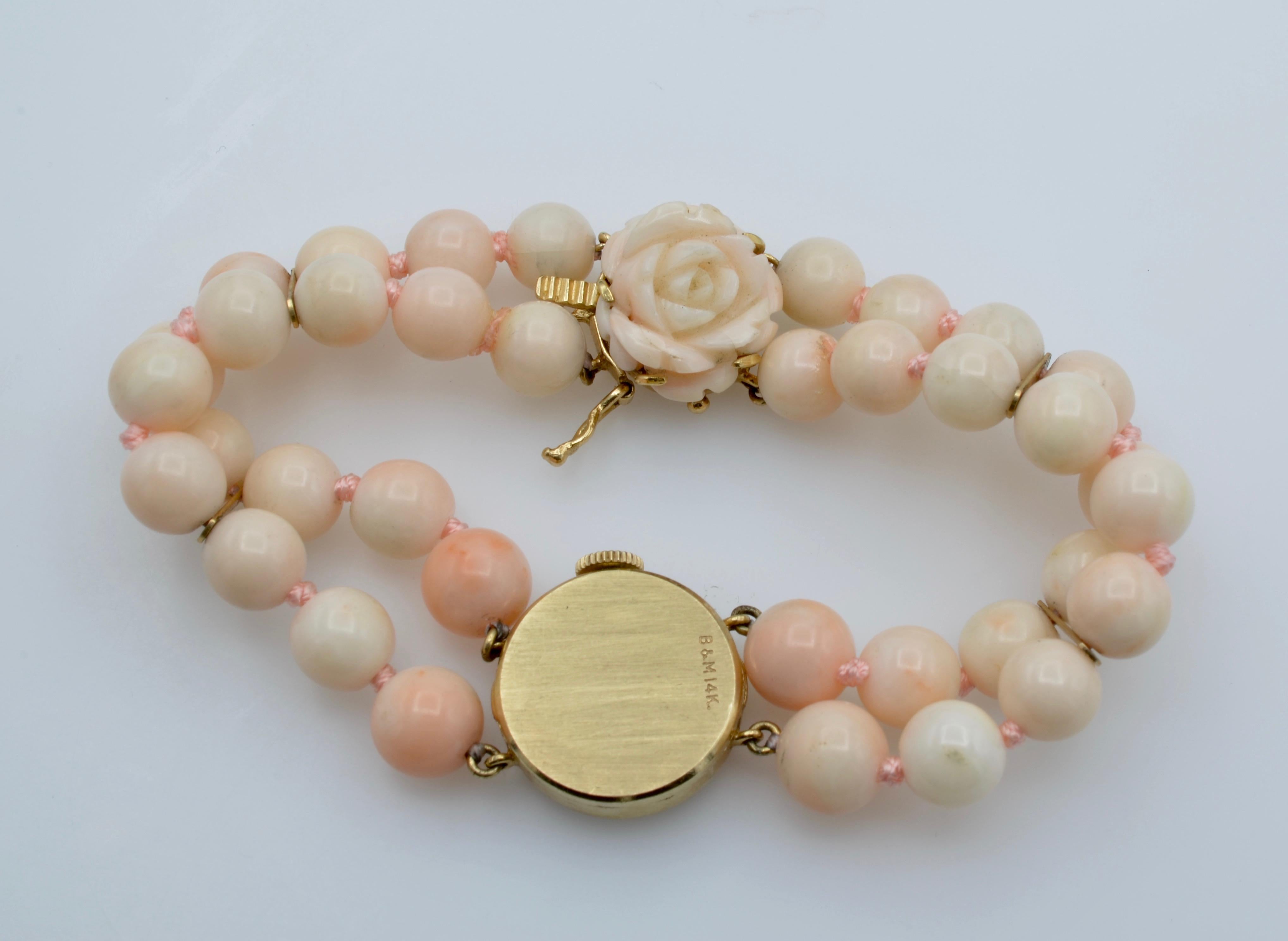 wrist round coral