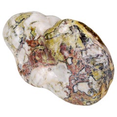 "Coral Red" Chinese Meditation Stone "Coral Red" Chinese Meditation Stone