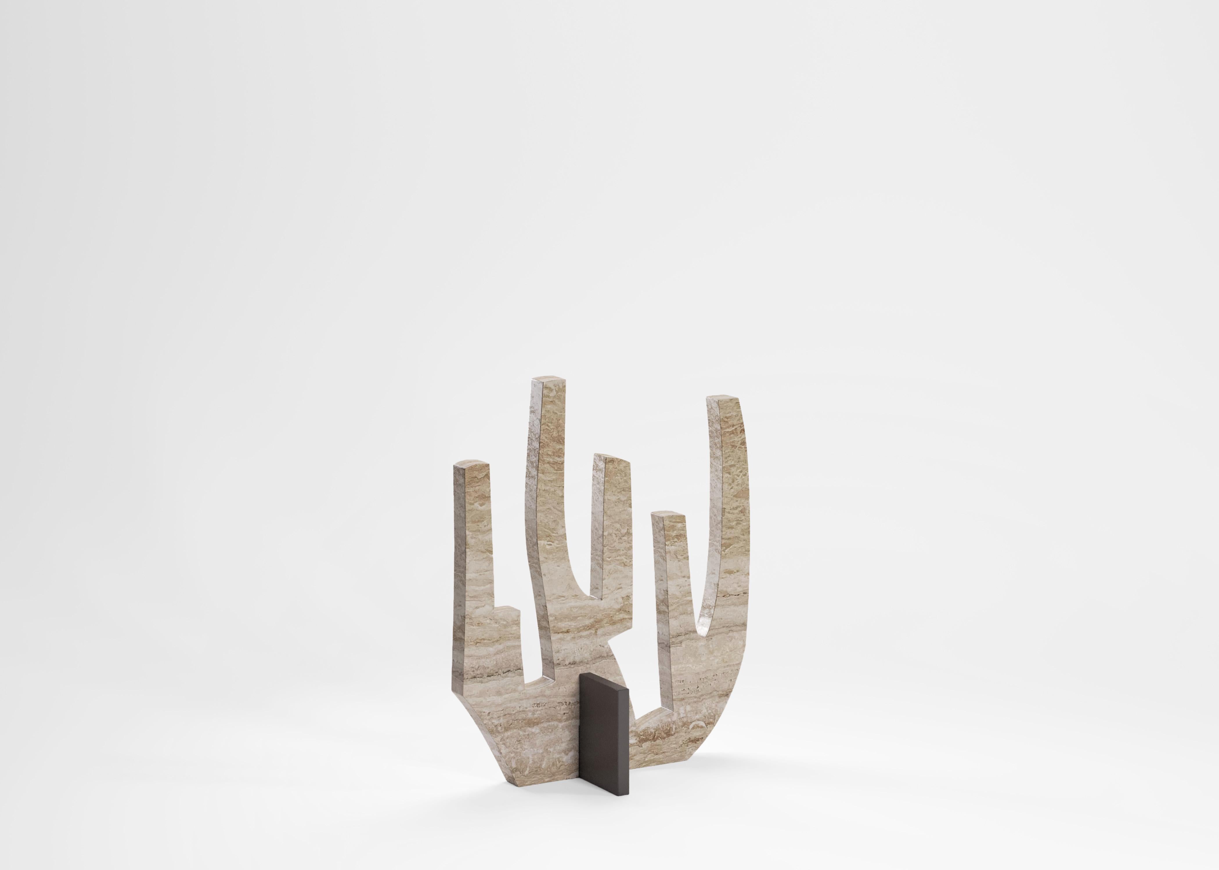Metal Coral Sculpture by Edizione Limitata