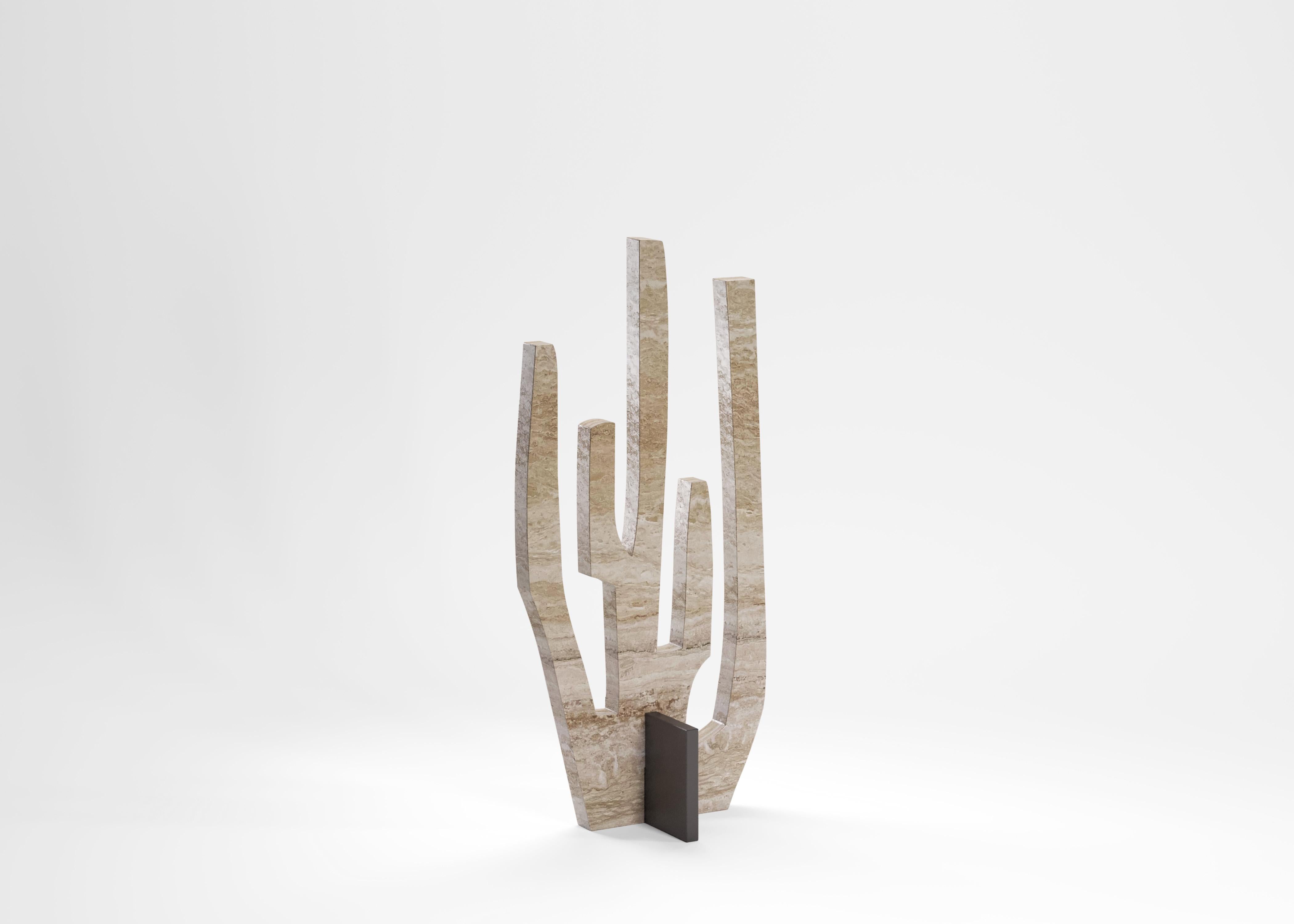 Metal Coral Sculpture by Edizione Limitata For Sale