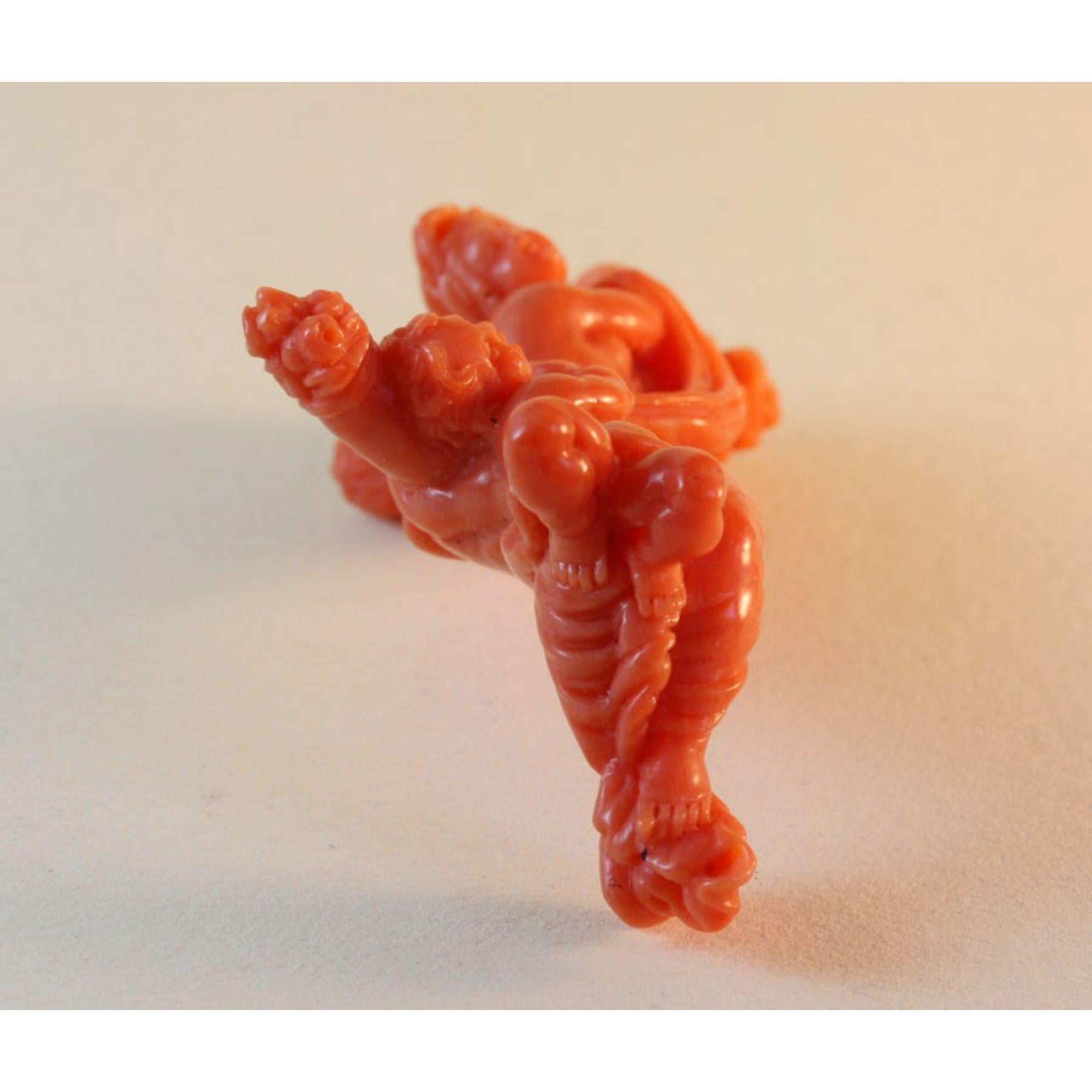 Grezzo Scultura in corallo di Venere o Flora in vendita