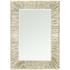 Coral Silver Mirror