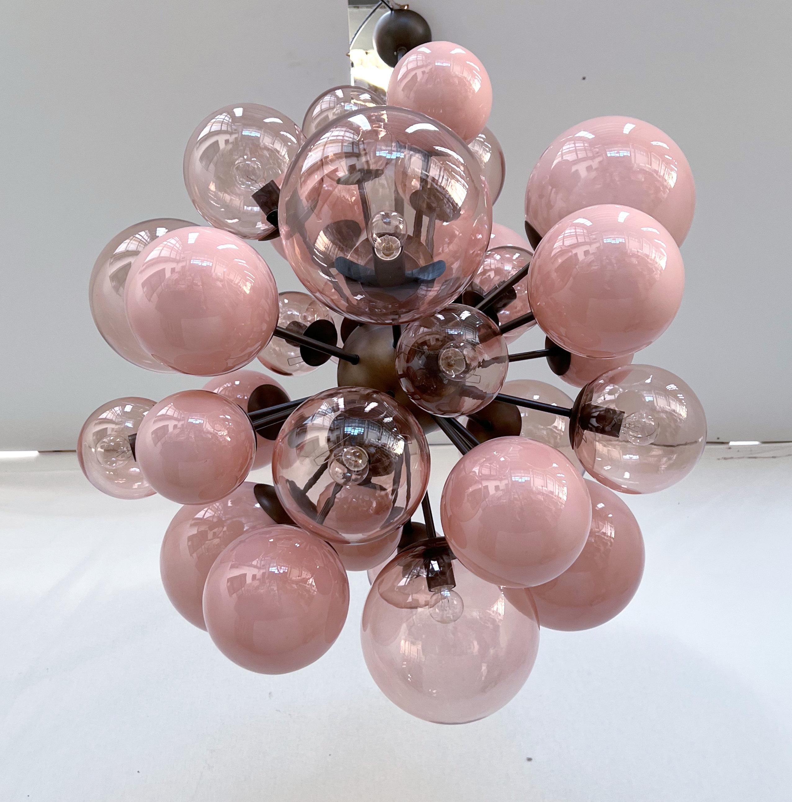Coral Sputnik Chandelier by Fabio Ltd In New Condition For Sale In Los Angeles, CA