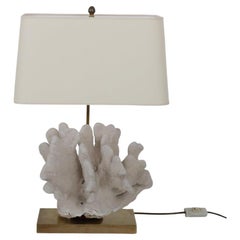 Coral Table Lamp from Belgium, 1970