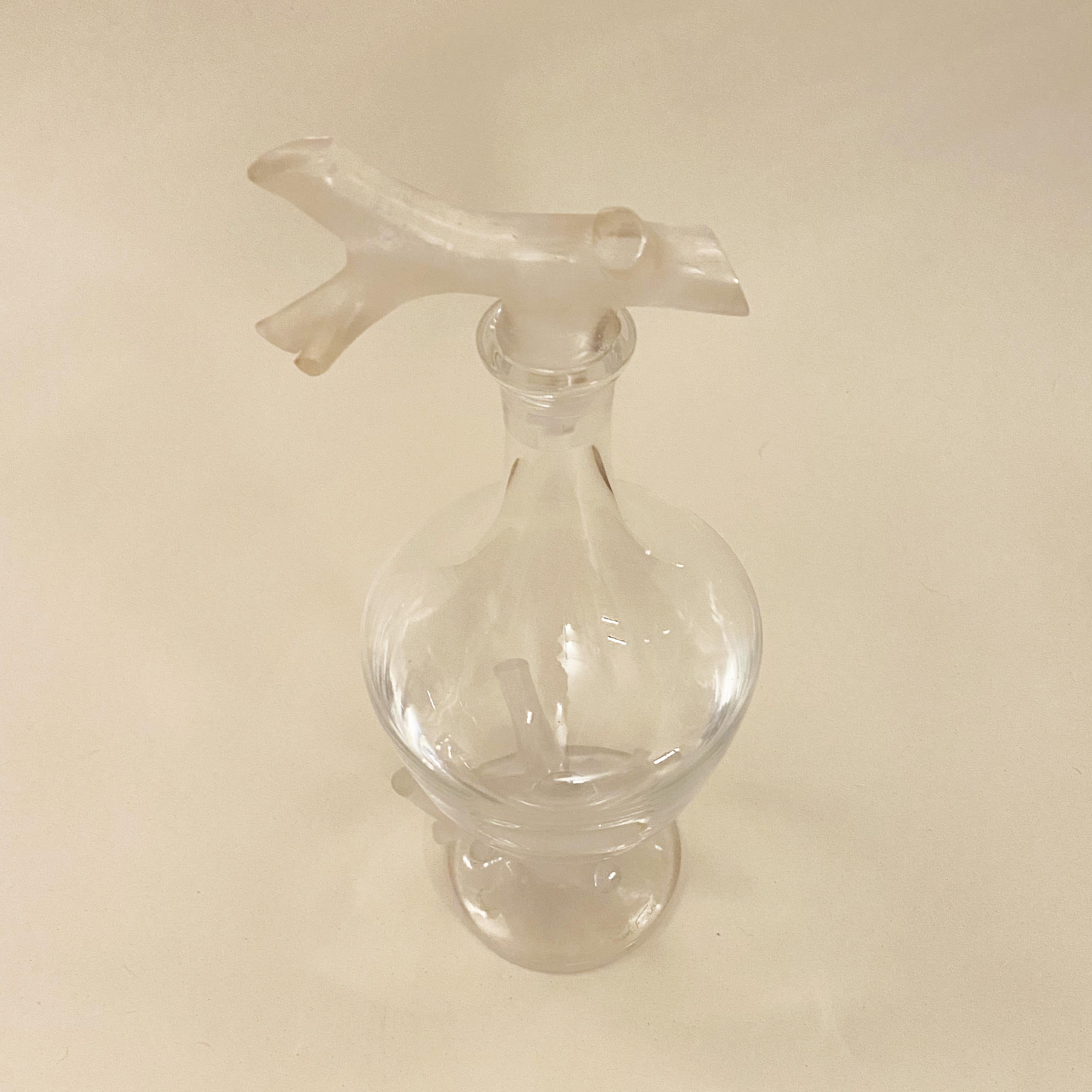 Decanter in corallo 