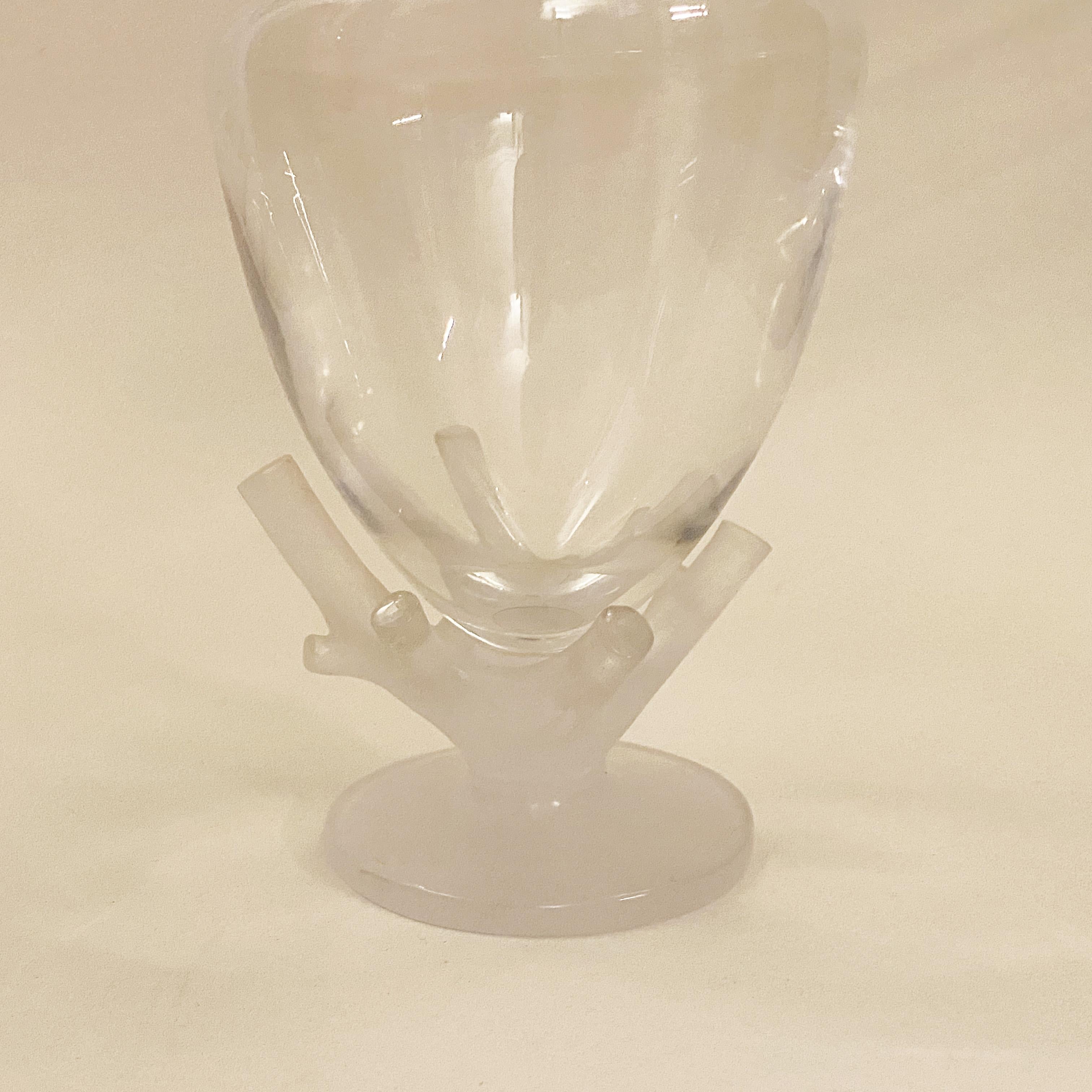 Fine XX secolo Decanter in corallo 
