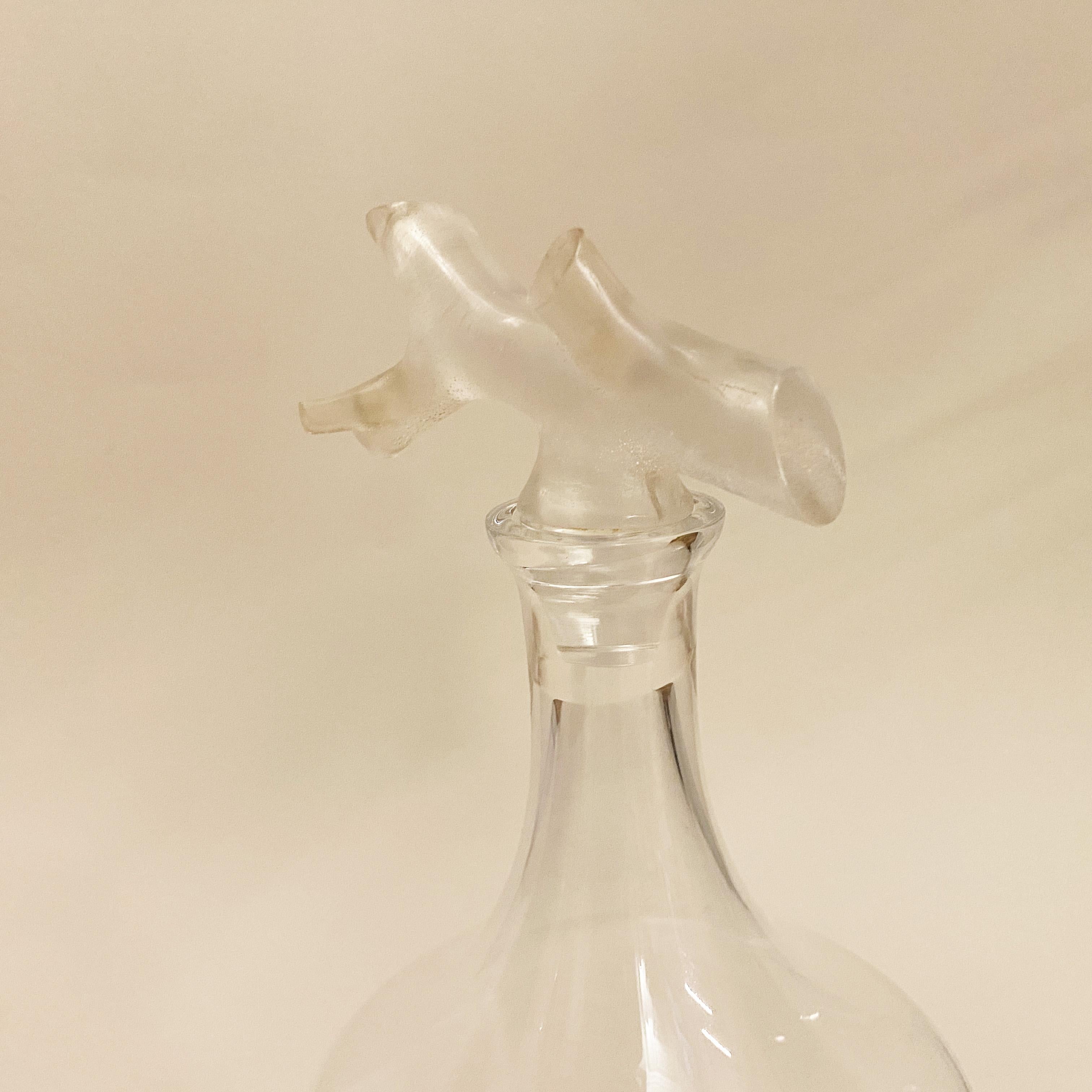 Cristallo Decanter in corallo 