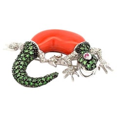 Ruby Brooches
