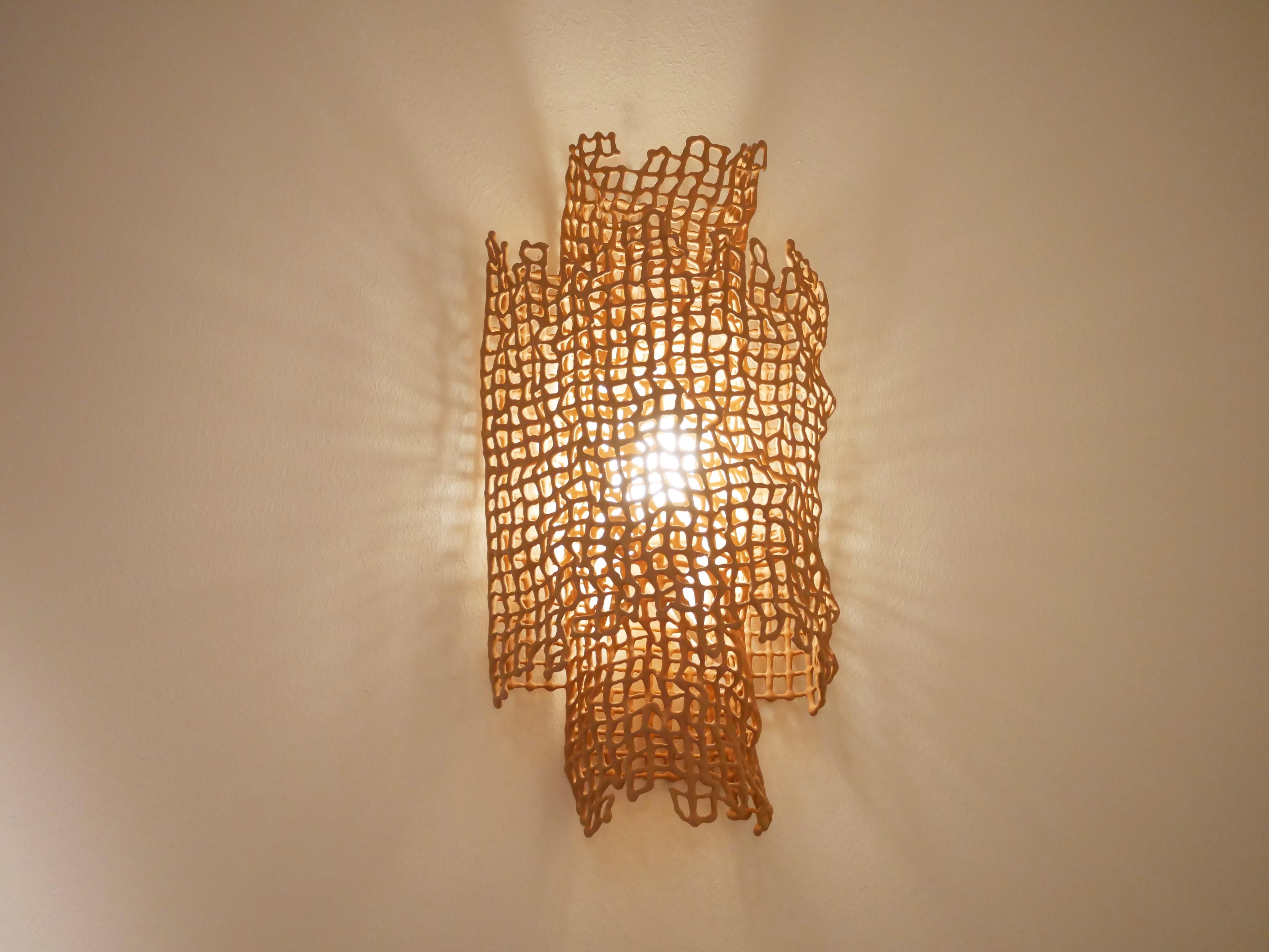 Lámpara de pared Coral de Dzovag Kotchian en Nuevo estado para la venta en Geneve, CH