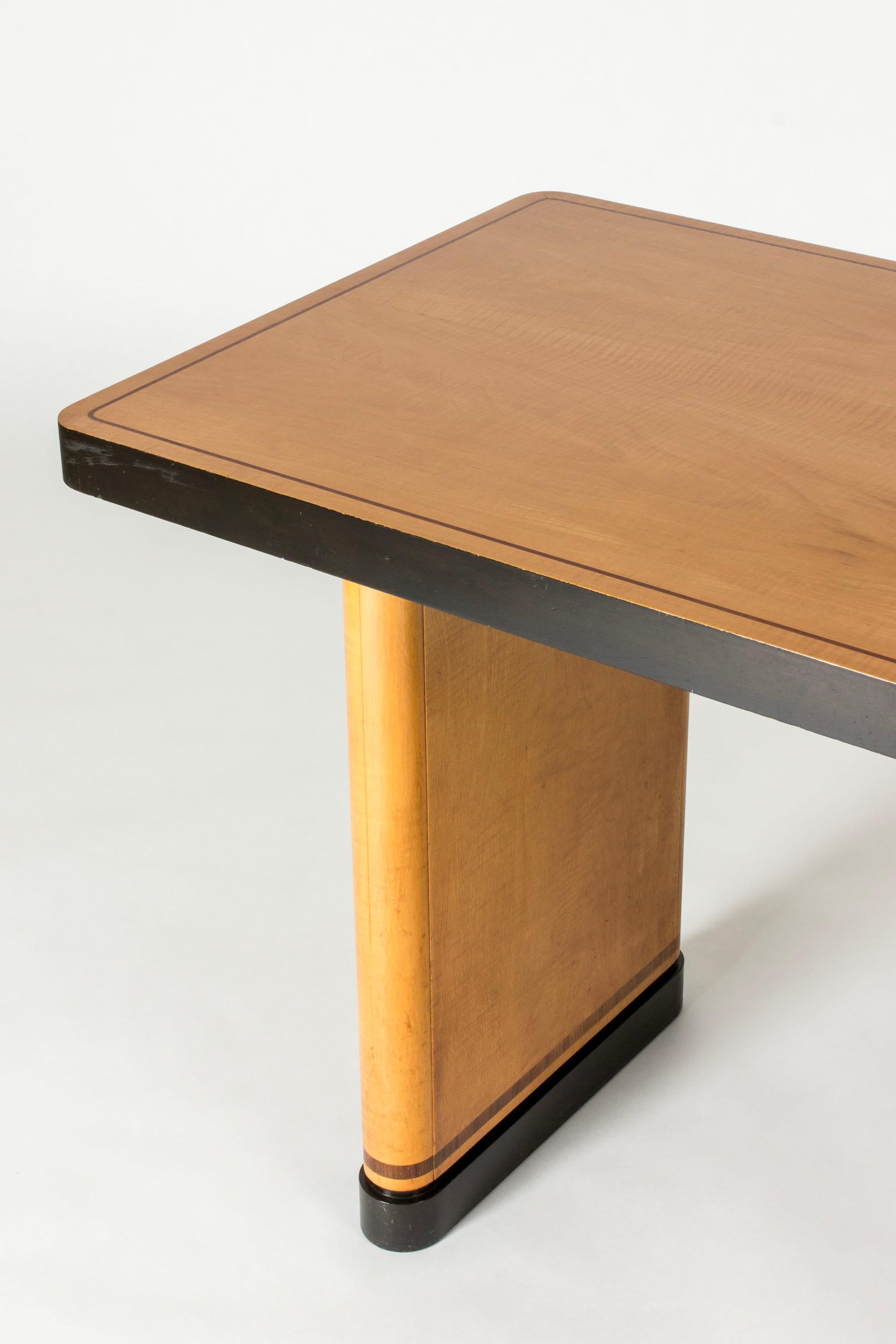 Suédois Table/bureau Corall, Axel Einar Hjorth, Nordiska Kompaniet, Suède, années 1930 en vente