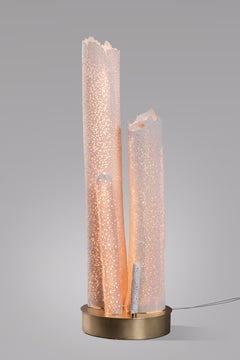 Corals, Porcelain Sculpted Table Lamp, Ludovic Clément d’Armont