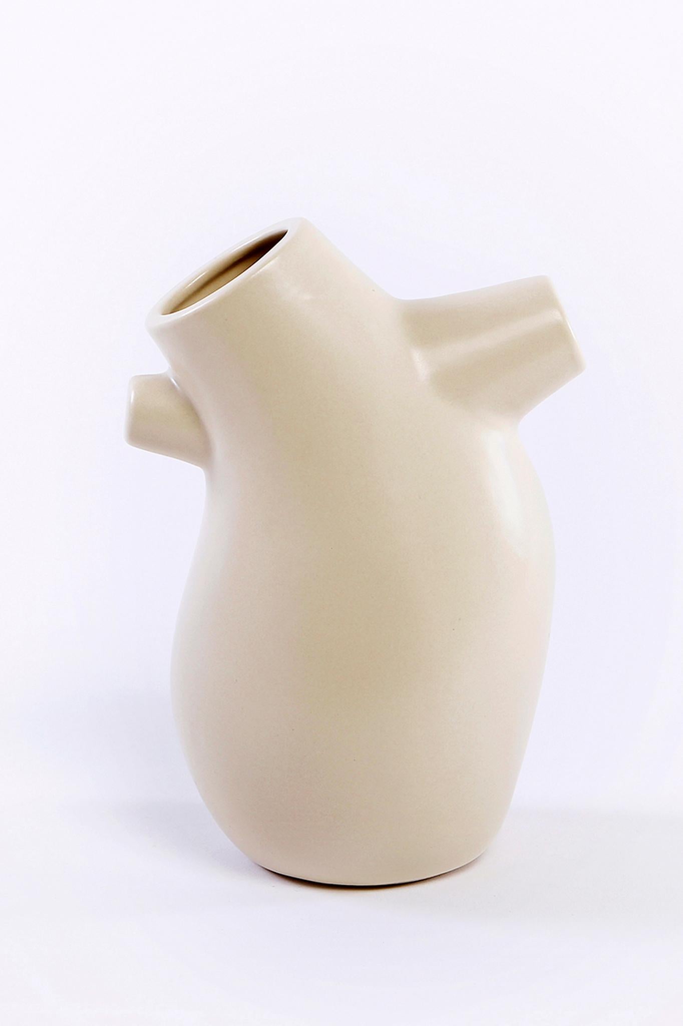 Mexican Corazon Coraza Pitcher · Ceramic Black by Anfora - Currently in stock For Sale