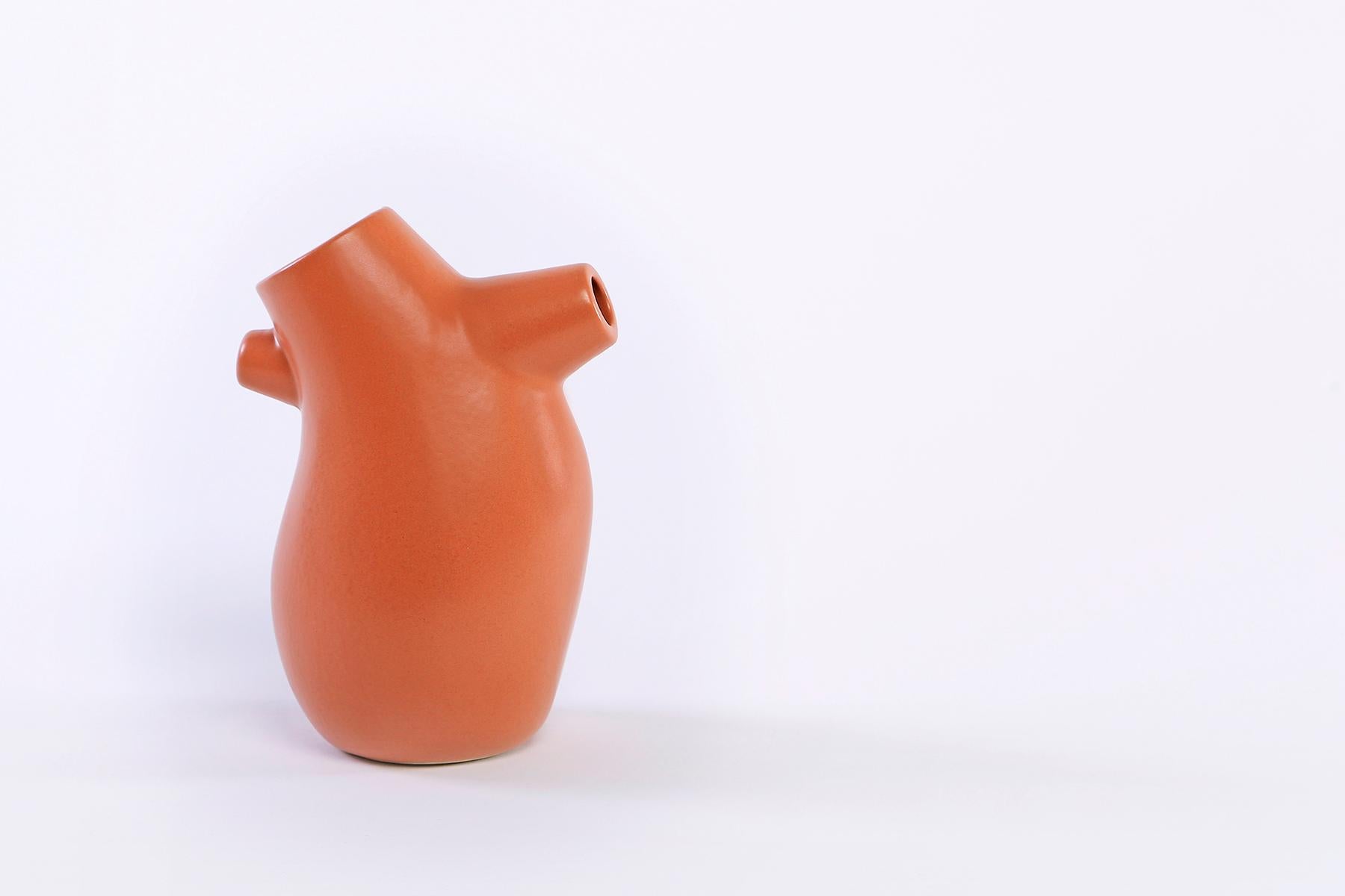 Corazon Coraza Pitcher · Ceramic Black by Anfora - Currently in stock For Sale 1
