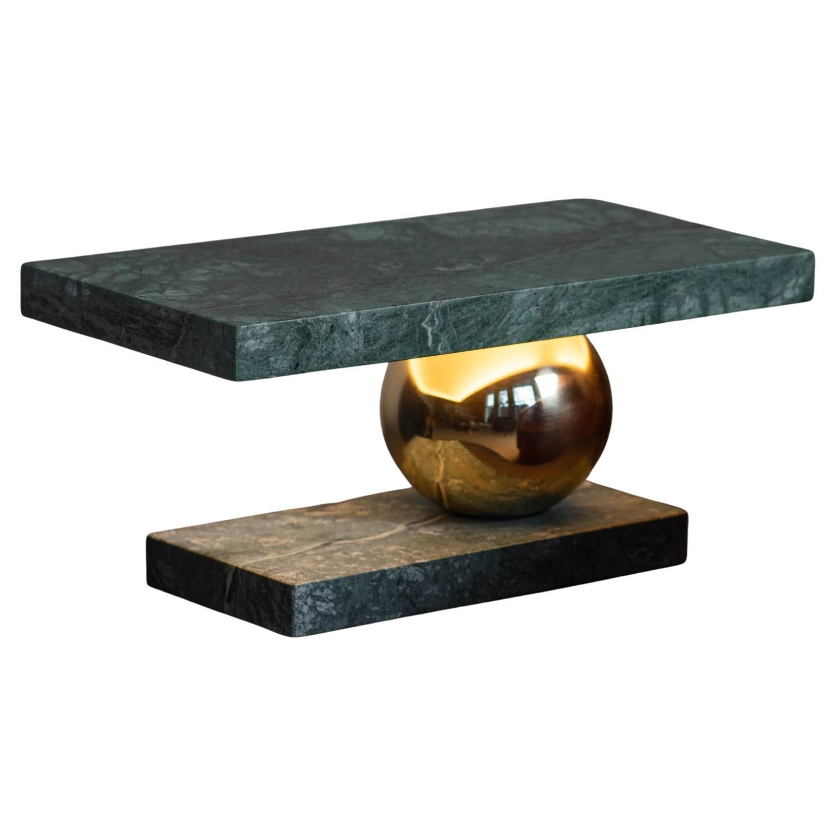 Corbel Black Marble Table Lamp by Bert Frank For Sale at 1stDibs