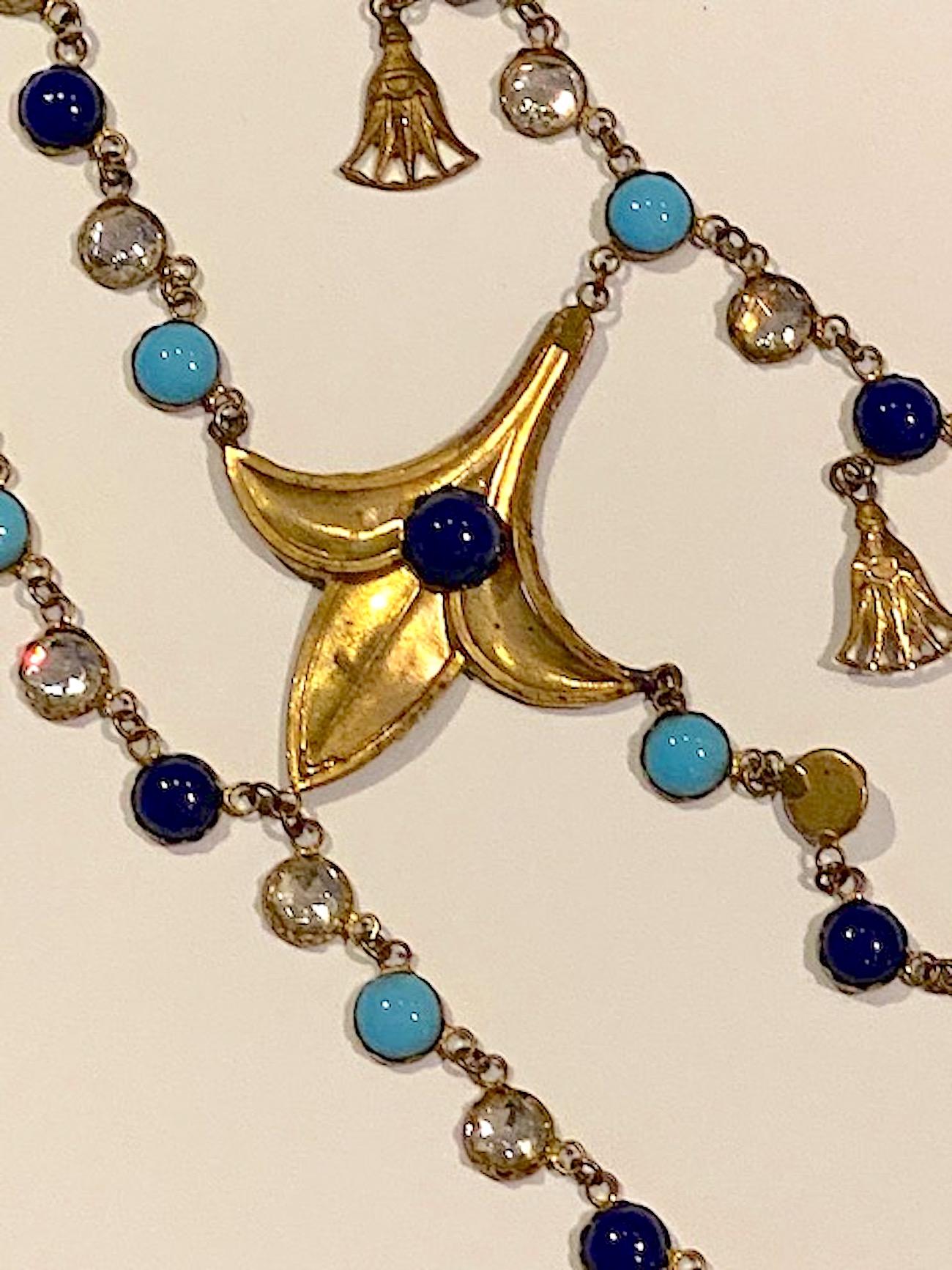 Corbella, Milano Egyptian Style Opera Necklace for Aida 5