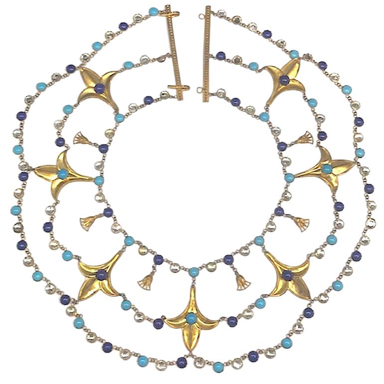 Corbella, Milano Egyptian Style Opera Necklace for Aida