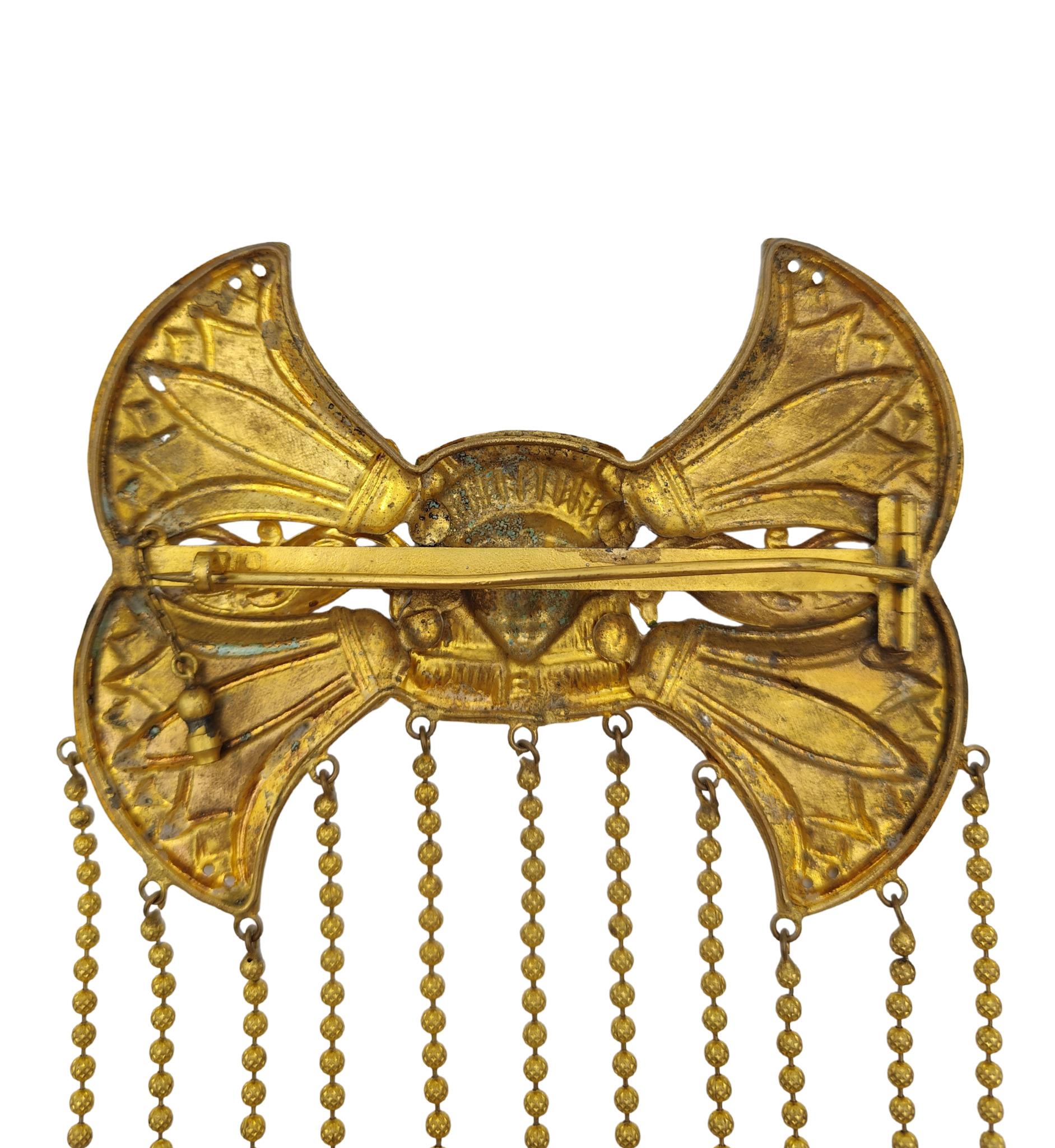 Conjunto de joyas de cuentas esmaltadas de traje de teatro de ópera Corbella Milano en venta 11