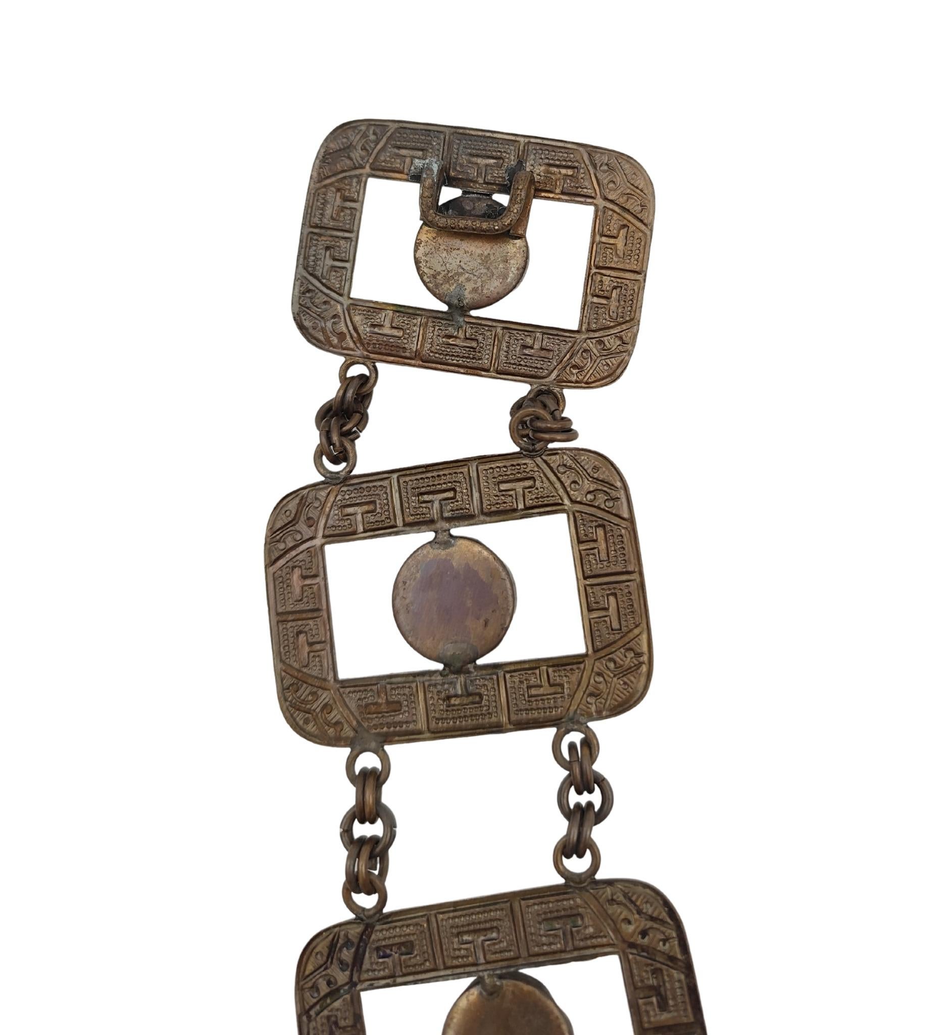Conjunto de joyería de metal plateado de traje de teatro de ópera Corbella Milano en venta 13
