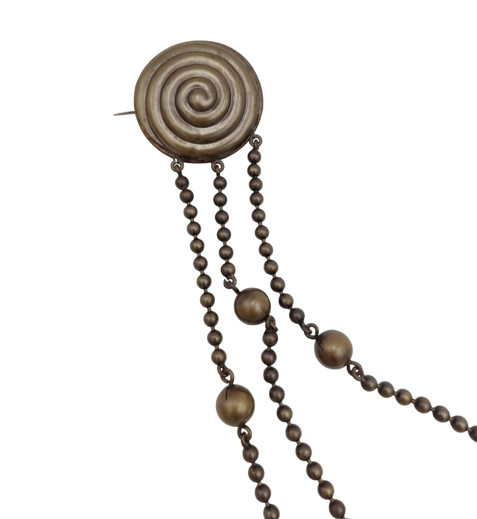 Conjunto de joyería de metal plateado de traje de teatro de ópera Corbella Milano en venta 5