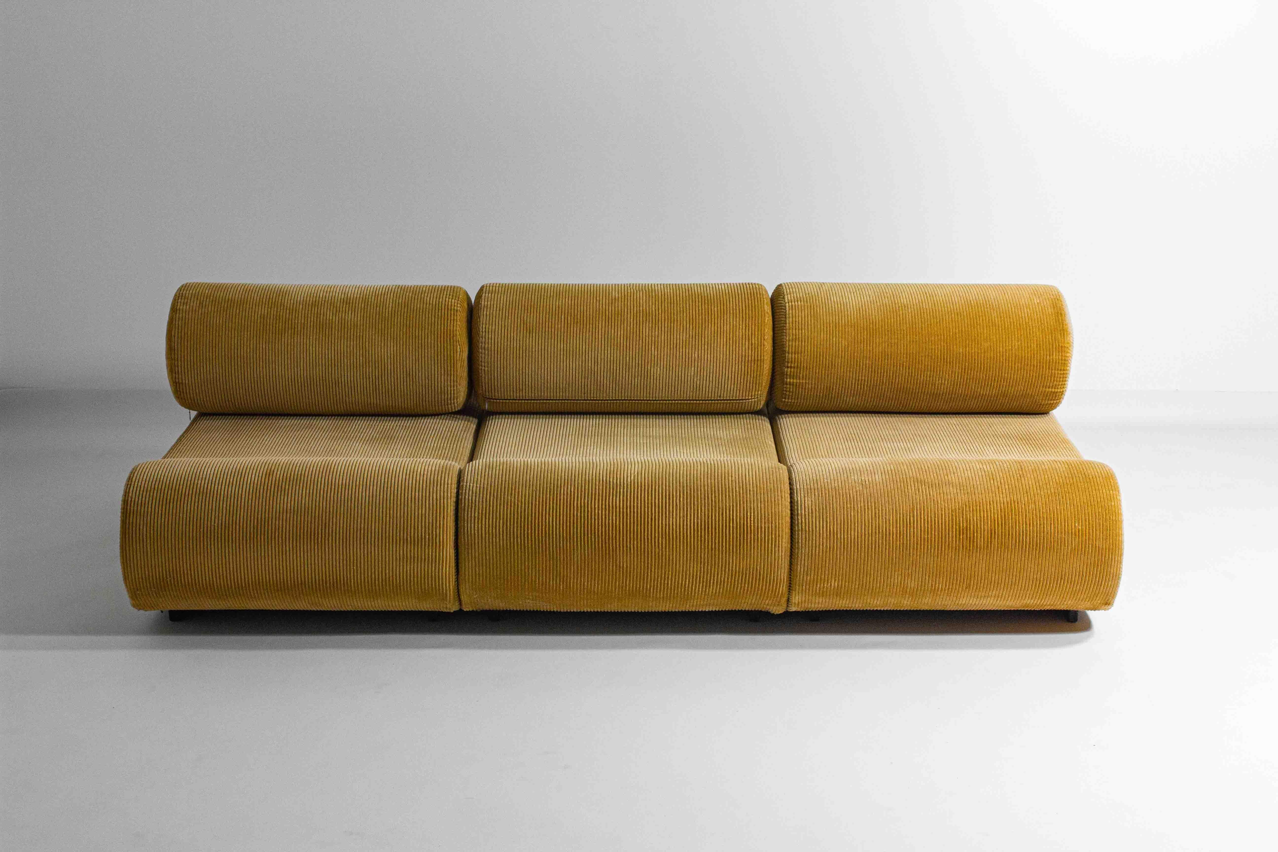 Mid-20th Century 'Corbi' Sofa by Klaus Uredat for Cor, 1969