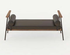 Corchea Leather Edition Daybed by Sebastián Angeles