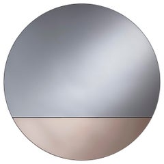 Cord Bronze M Contemporary Wall Mirror by Deknudt Mirrors