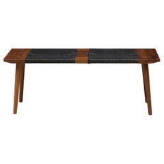 Corda Long Bench (Black) by Newel Modern