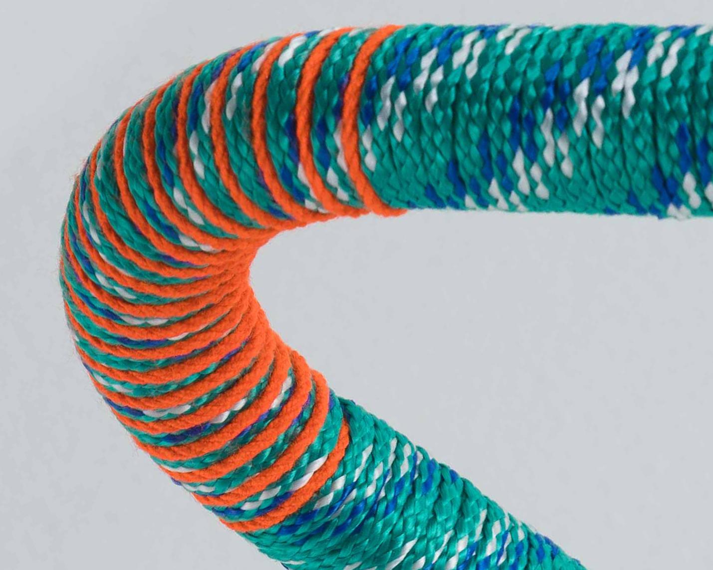 Modern Cordage Multicolored Sculptural & Functional Coffee Table by Laura Casañas Maya For Sale