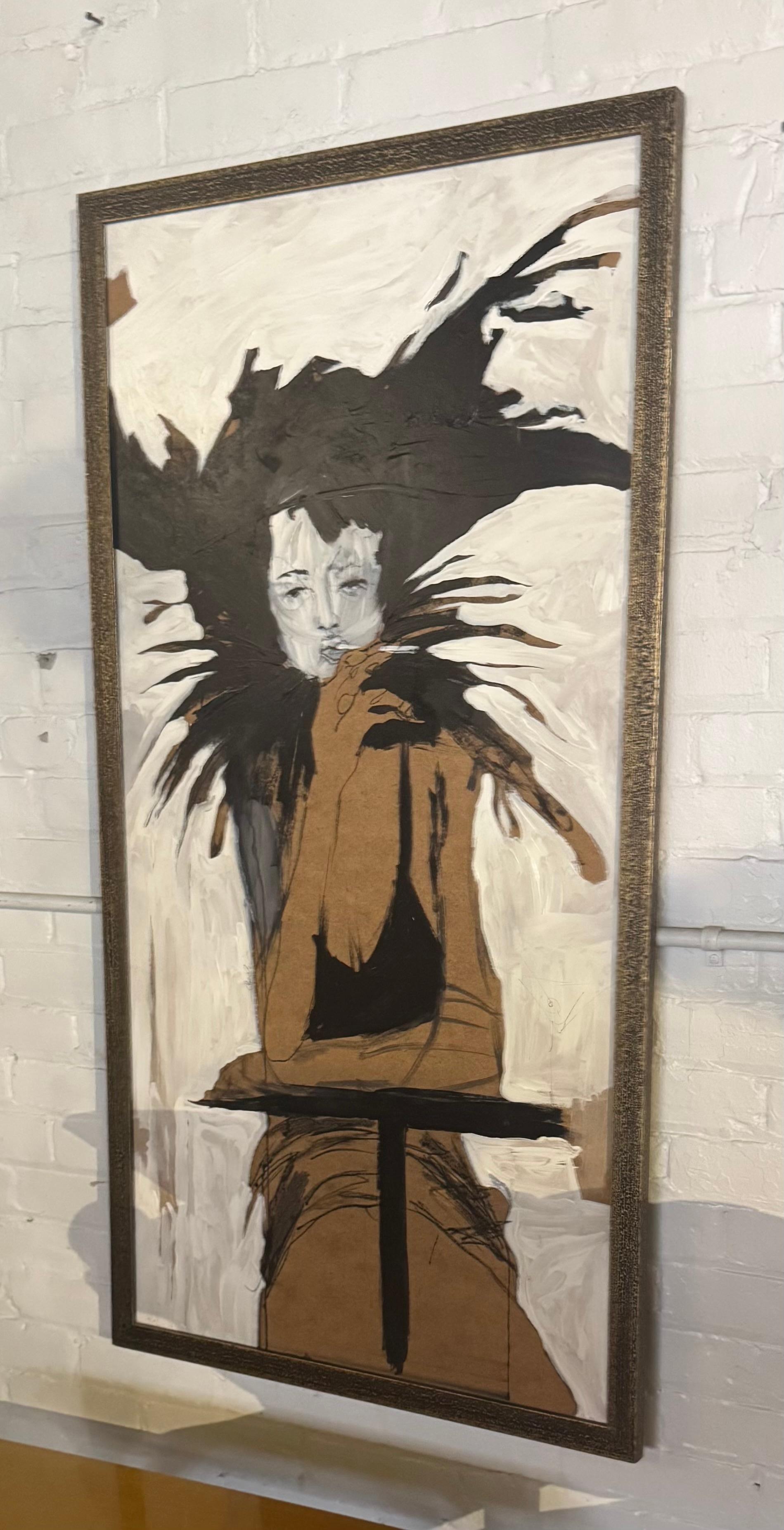 Americano Cordell Cordaro Pittura astratta modernista 