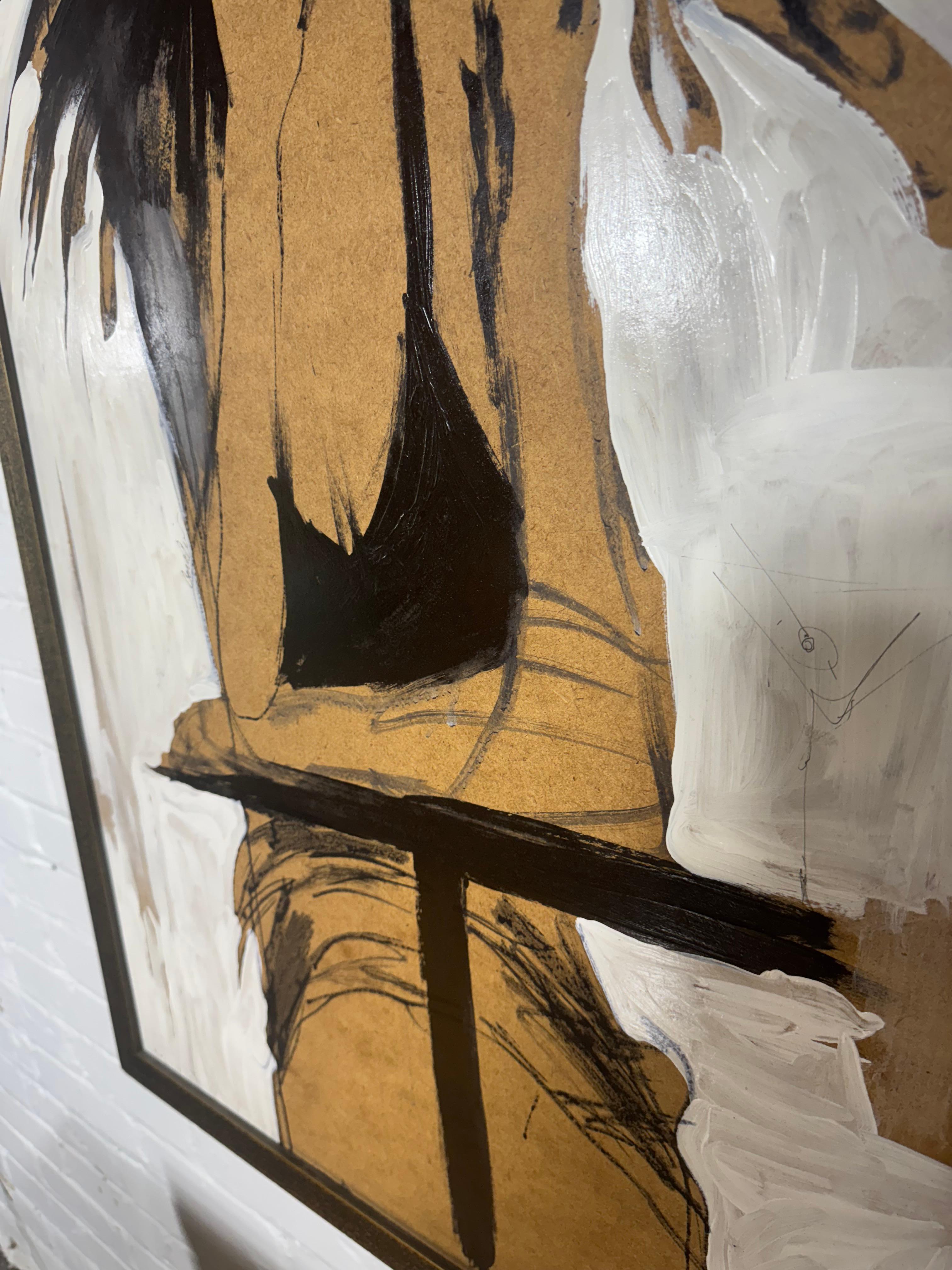 Dipinto a mano Cordell Cordaro Pittura astratta modernista 