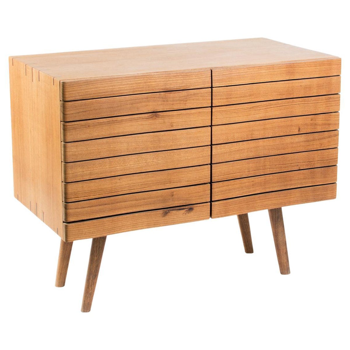 'Cordilheira' Mid-Century Modern Cabinet in Brazilian Hardwood by Knót Artesanal