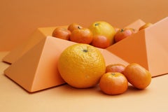 Cordilheira centerpiece (lacquer - dark orange)