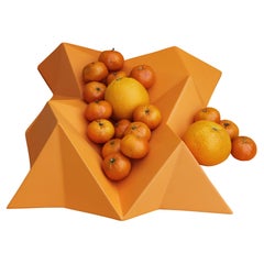 Cordilheira centerpiece (lacquer - dark orange)