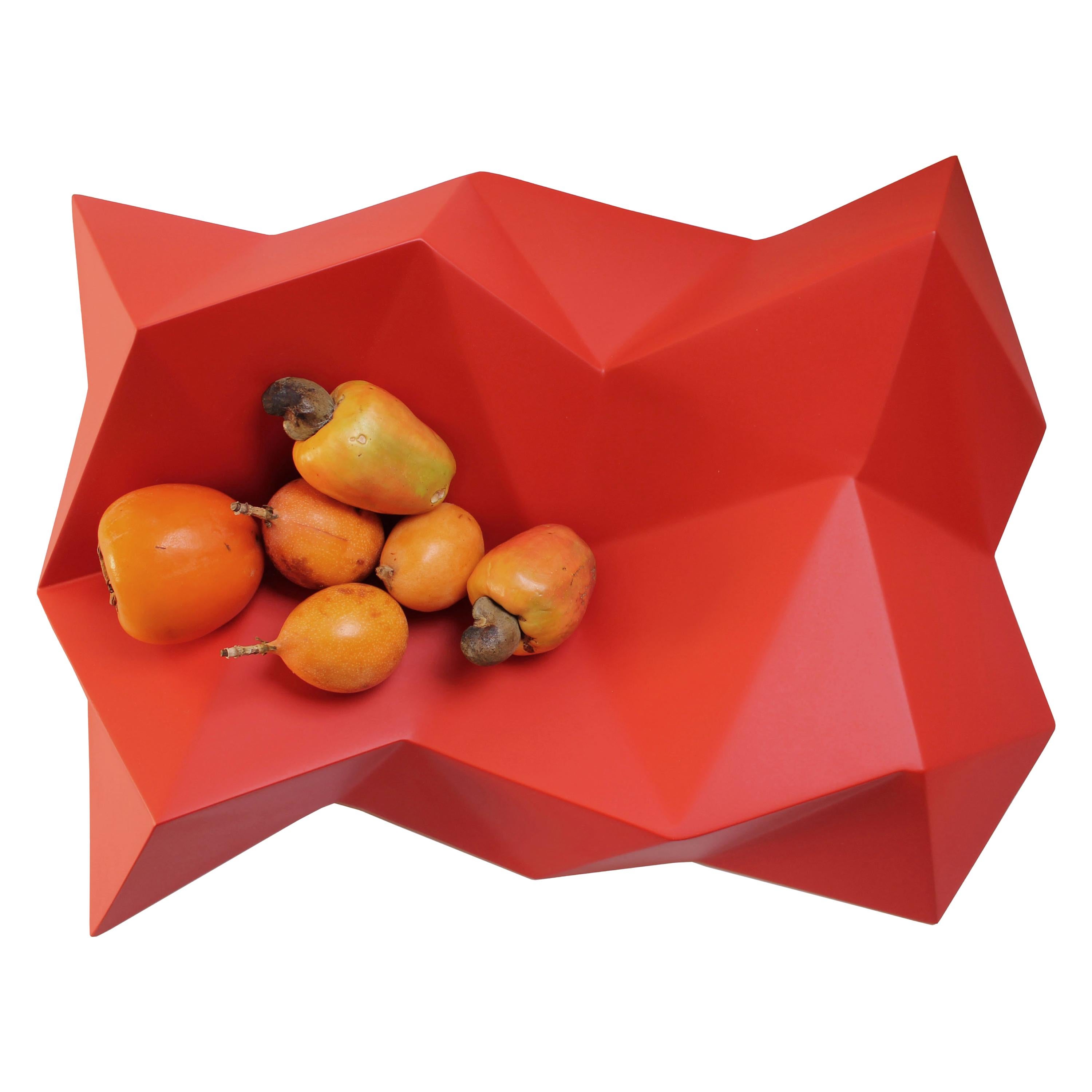 Cordilheira Fruit Bowl 'Color - Red' For Sale