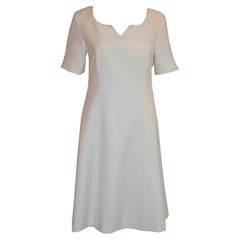 Abito bianco con corde