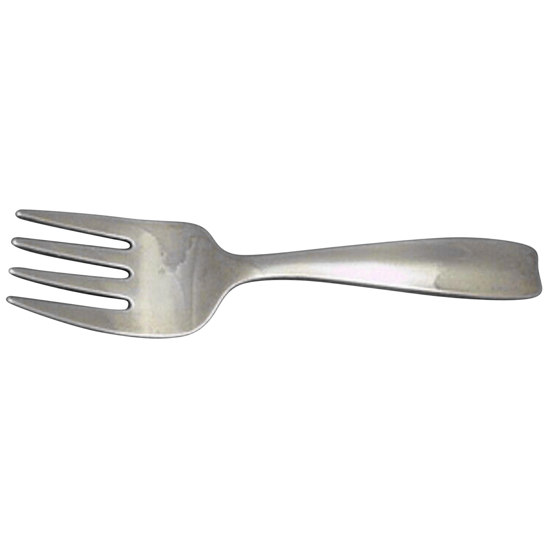 Cordis by Tiffany and Co. Sterling Silver Baby Set 4Piece Vintage For