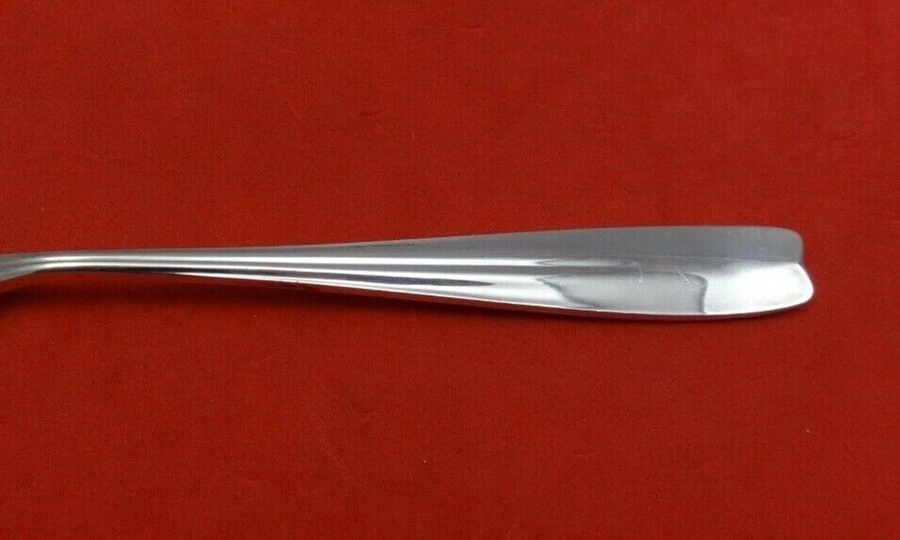 Sterling silver flat handle all-sterling baby knife, 4 3/4