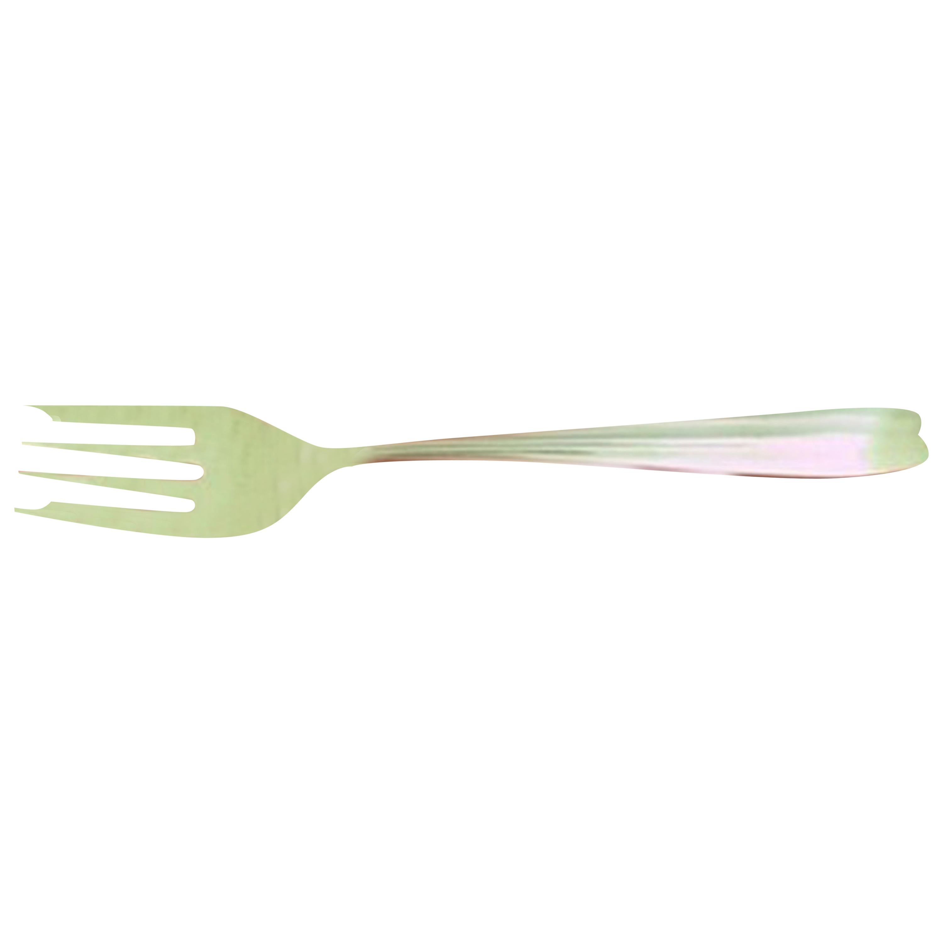 Foxhead by Tiffany and Co. Sterling Silver Salad Fork For Sale at 1stDibs