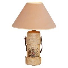 Antique Cordite Carrier Lamp