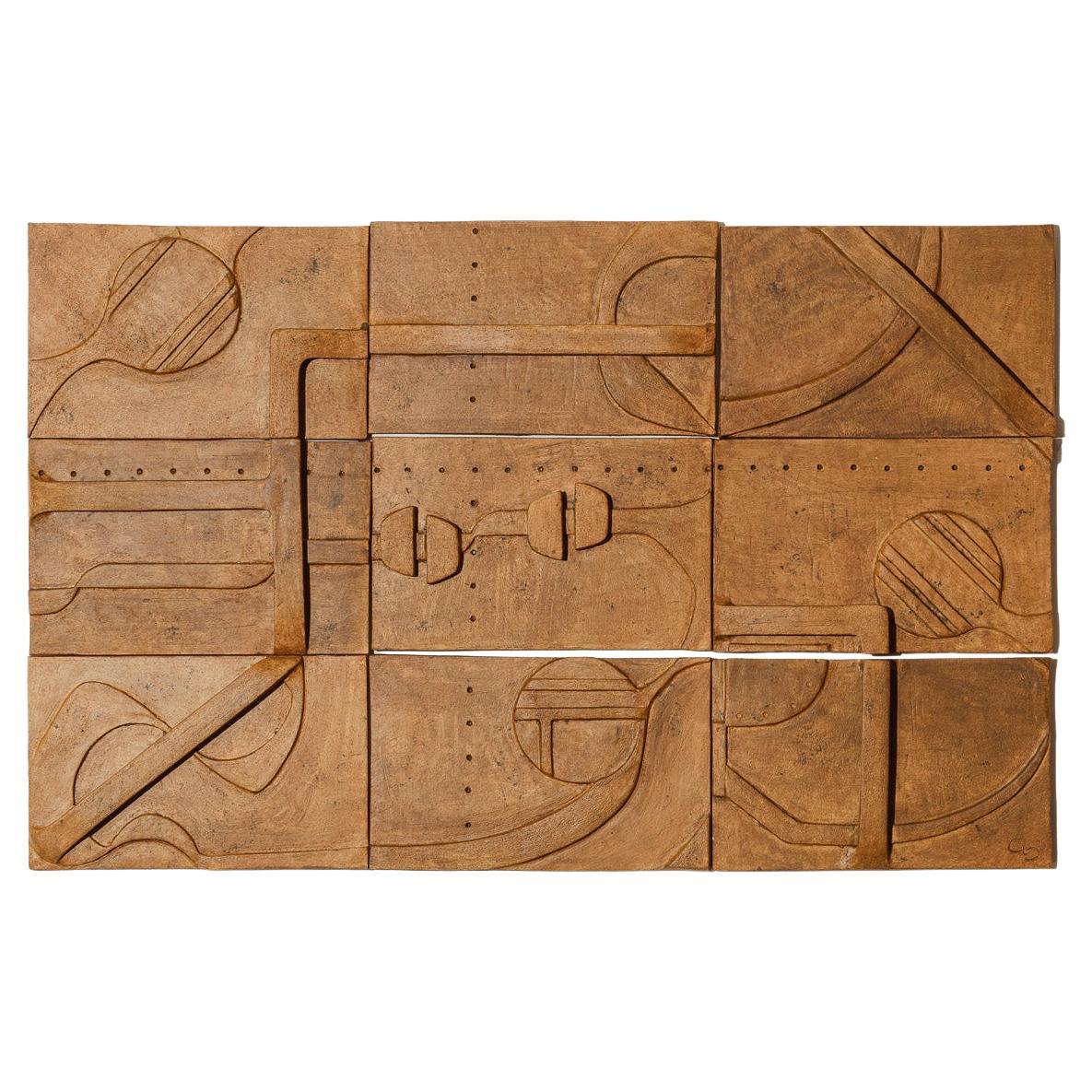 Wandpaneel "Cordoba" aus Keramik im Angebot