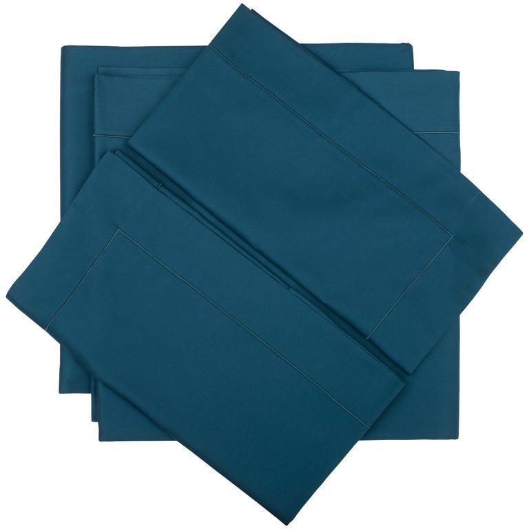 Cordonetto Green Bed Set For Sale