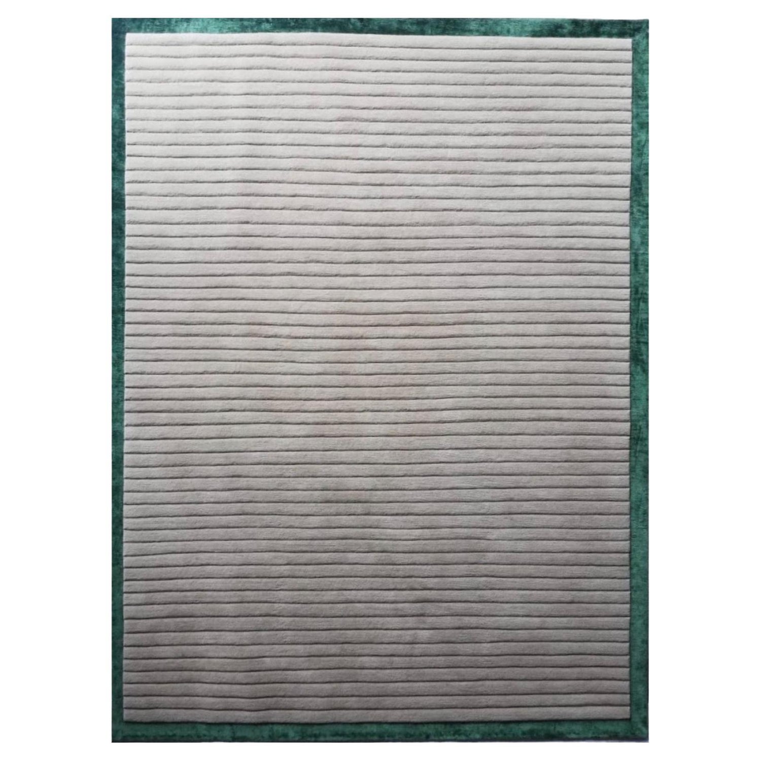 Corduroy Framed Small Rug by Art and Loom For Sale at 1stDibs