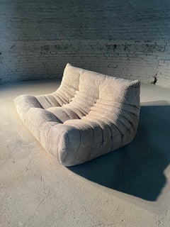 Corduroy Ligne Roset T2-seater Togo by Michel Ducaroy