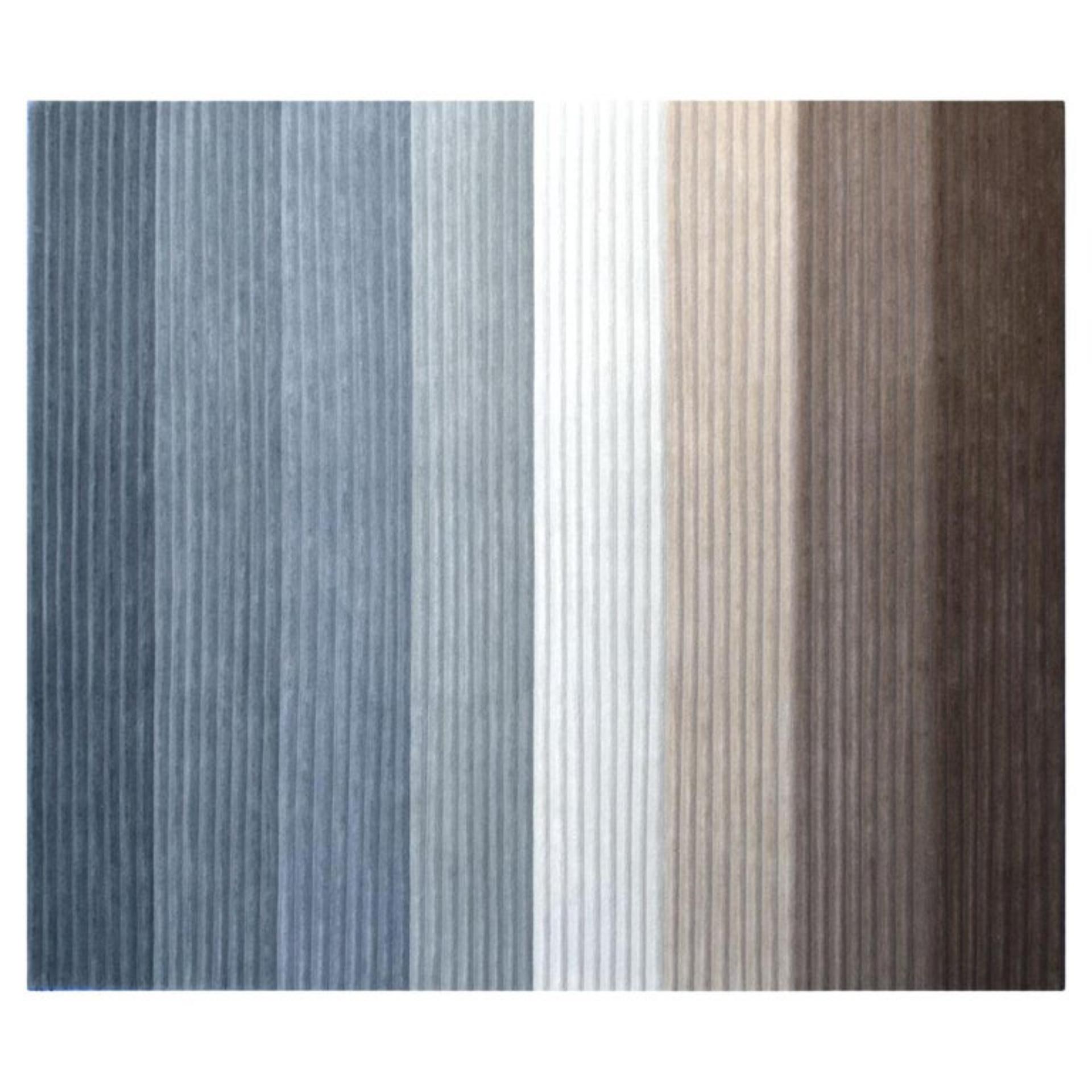 Corduroy medium rug by Art & Loom
Dimensions: D 274.3 x H 365.8 cm
Materials: 100% New Zealand wool
Quality (knots per inch): 100
Also available in different dimensions.

Samantha Gallacher has always had a keen eye for aesthetics, drawing